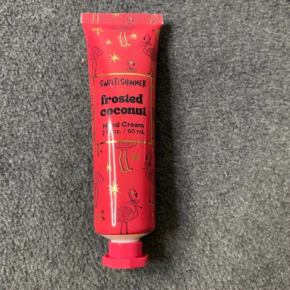 Sweet Shimmer Frosted Coconut Hand Cream, Under Eye Mask, Trader Joe's Hair Mask